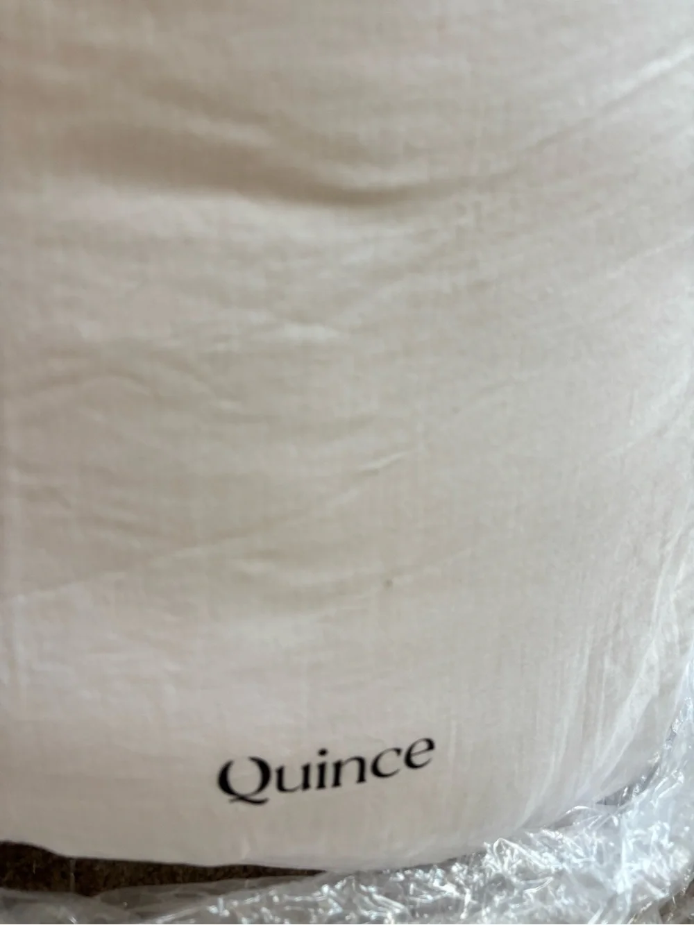 Quince Organic Airy Gauze Box Quilt White King/Cal King NWT Luxury Bedding